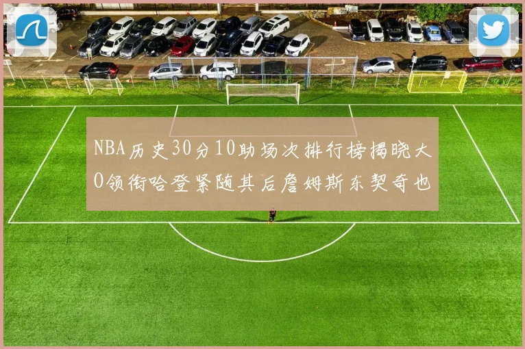 NBA历史30分10助场次排行榜揭晓大O领衔哈登紧随其后詹姆斯东契奇也在榜单中